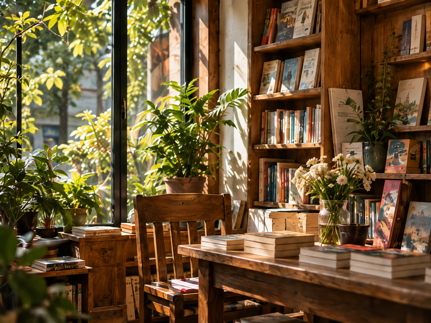 Chậm lại. Mở một trang sách.
