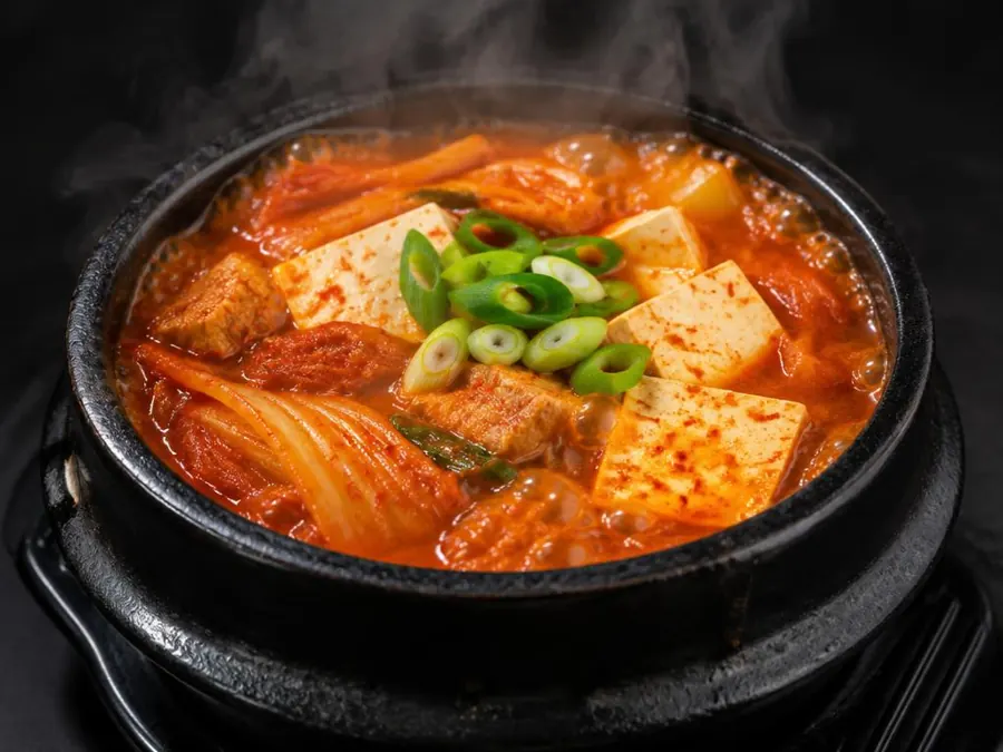 Canh kim chi